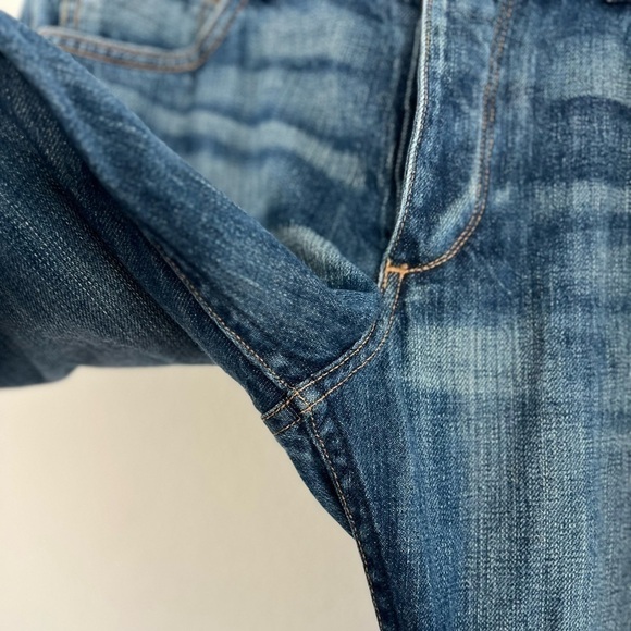 Rag & Bone RB 15x Slim Straight Tailored Workwear Denim Dumont Blue Jeans 31 - Picture 4 of 13